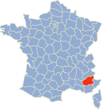 Carte Alpes-de-Haute-Provence