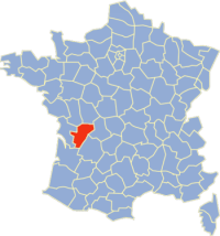 Carte Charente