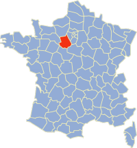 Carte Eure-et-Loir