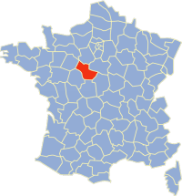Carte Loir-et-Cher