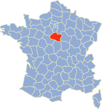 Carte Loiret