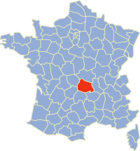 Carte Puy-de-Dôme