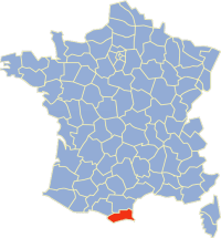 Carte Pyrénées-Orientales