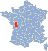 Carte Deux-Sèvres
