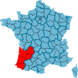 cartes Aquitaine