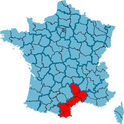 cartes Languedoc-Roussillon