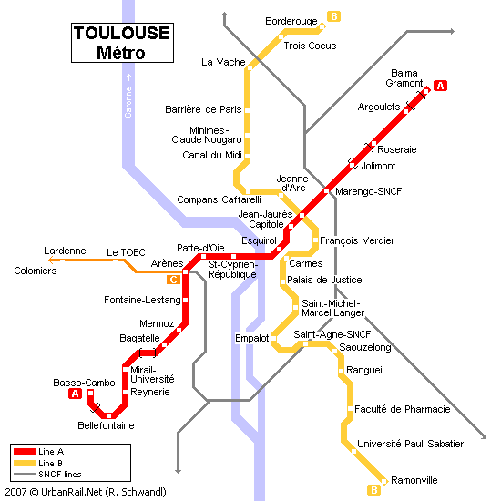 Métro Toulouse
